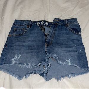 Jean shorts
